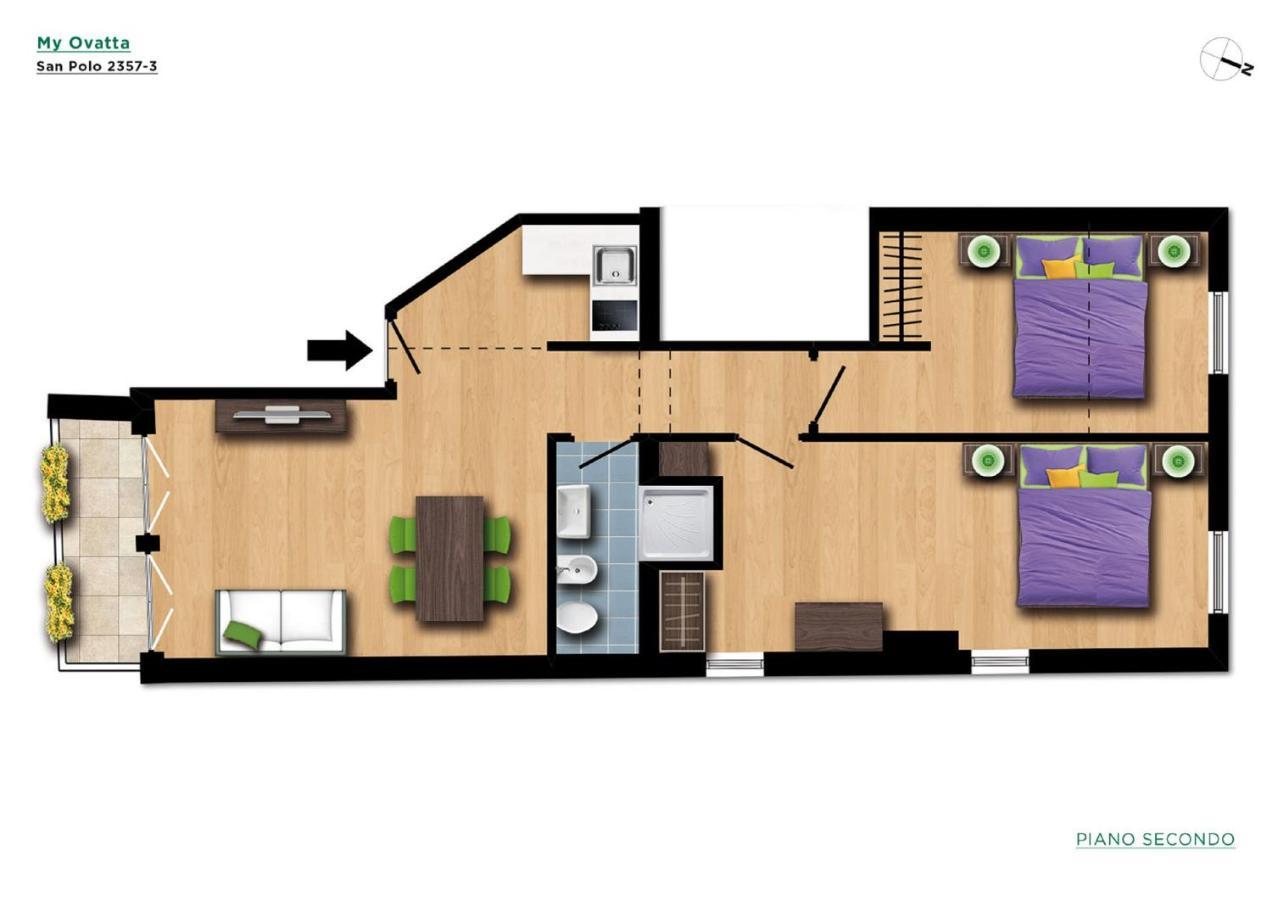 San Polo Design Apartments By Wonderful Italy Венеция Экстерьер фото
